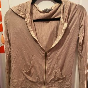 American Eagle Light Zip Up Sweatshirt